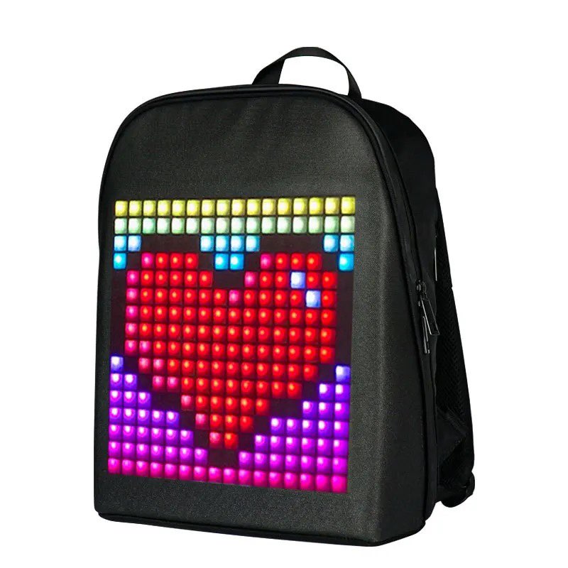 Mochila con Pantalla Led Inteligente